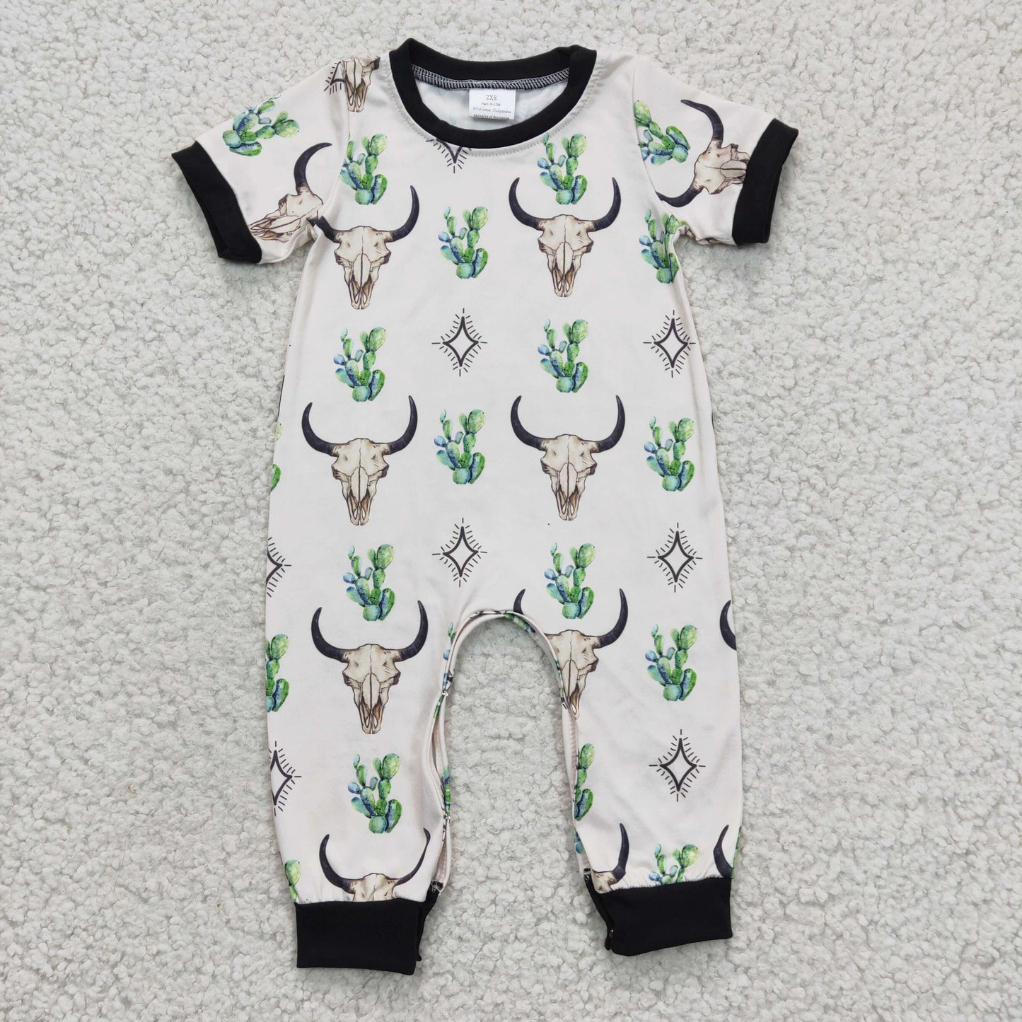 Cow Baby Romper