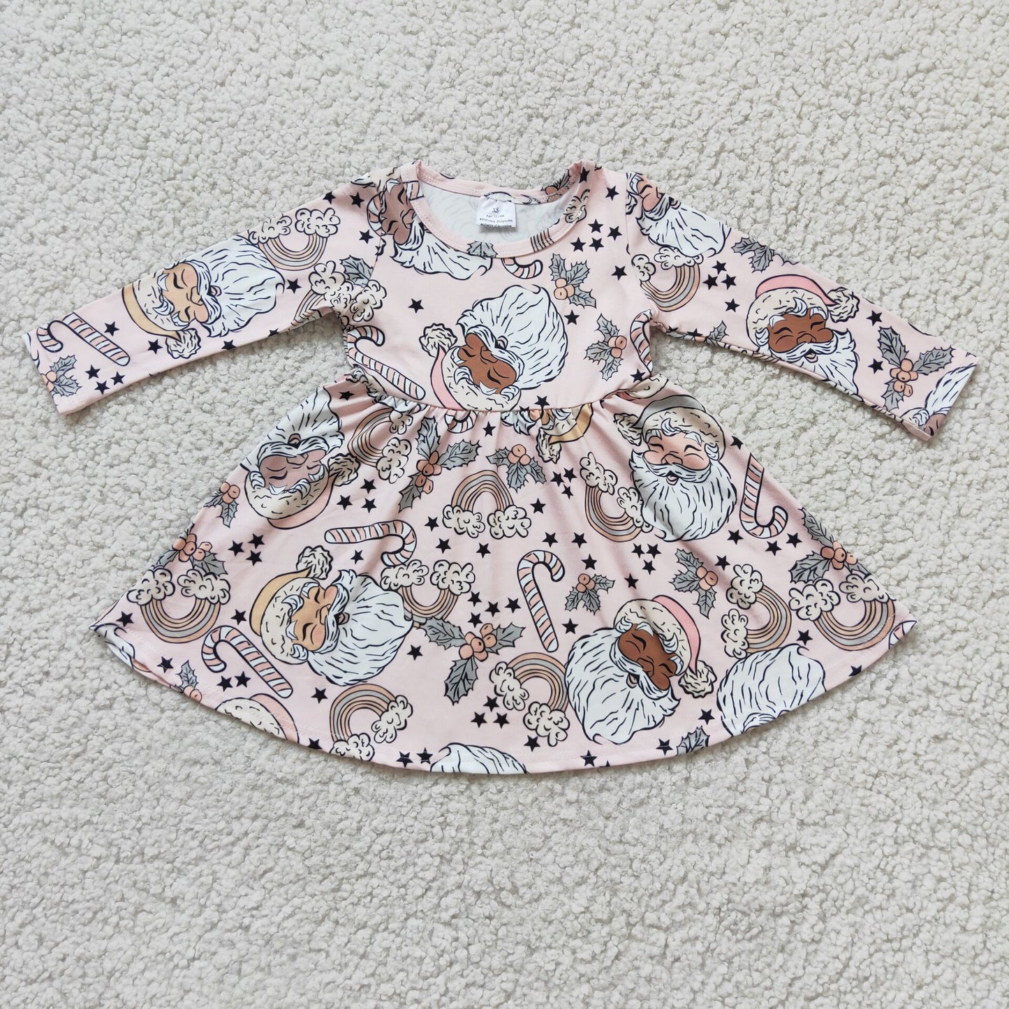 big skirt Santa christmas dress