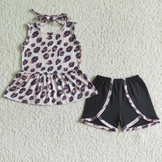 Leopard Girl summer set