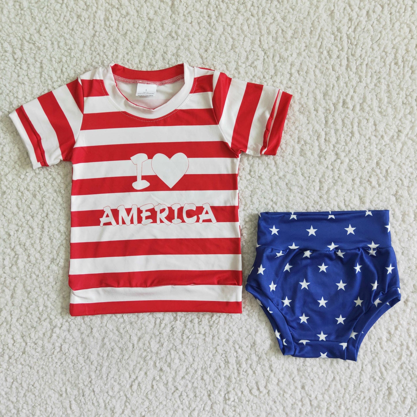 July of 4th girls set Bummies