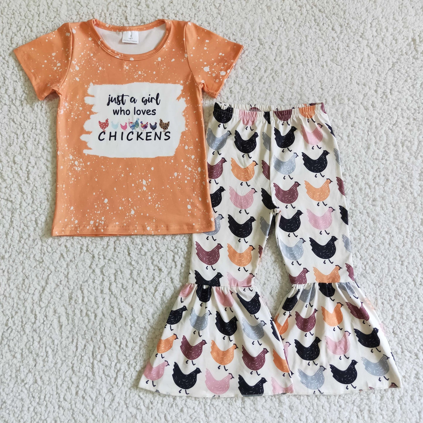 Just A Girl Who Loves Chickens Boutique girl outfits