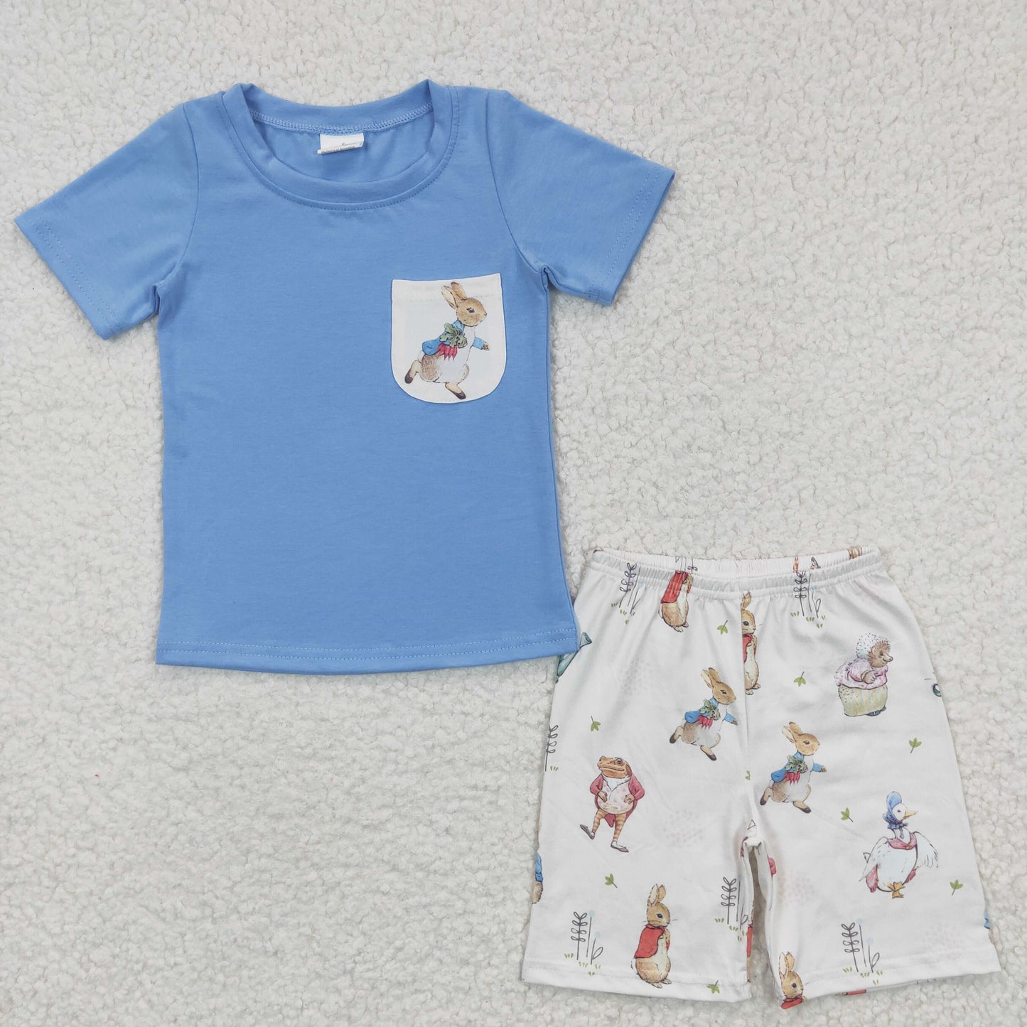 Easter Bunny Summer Boy Set