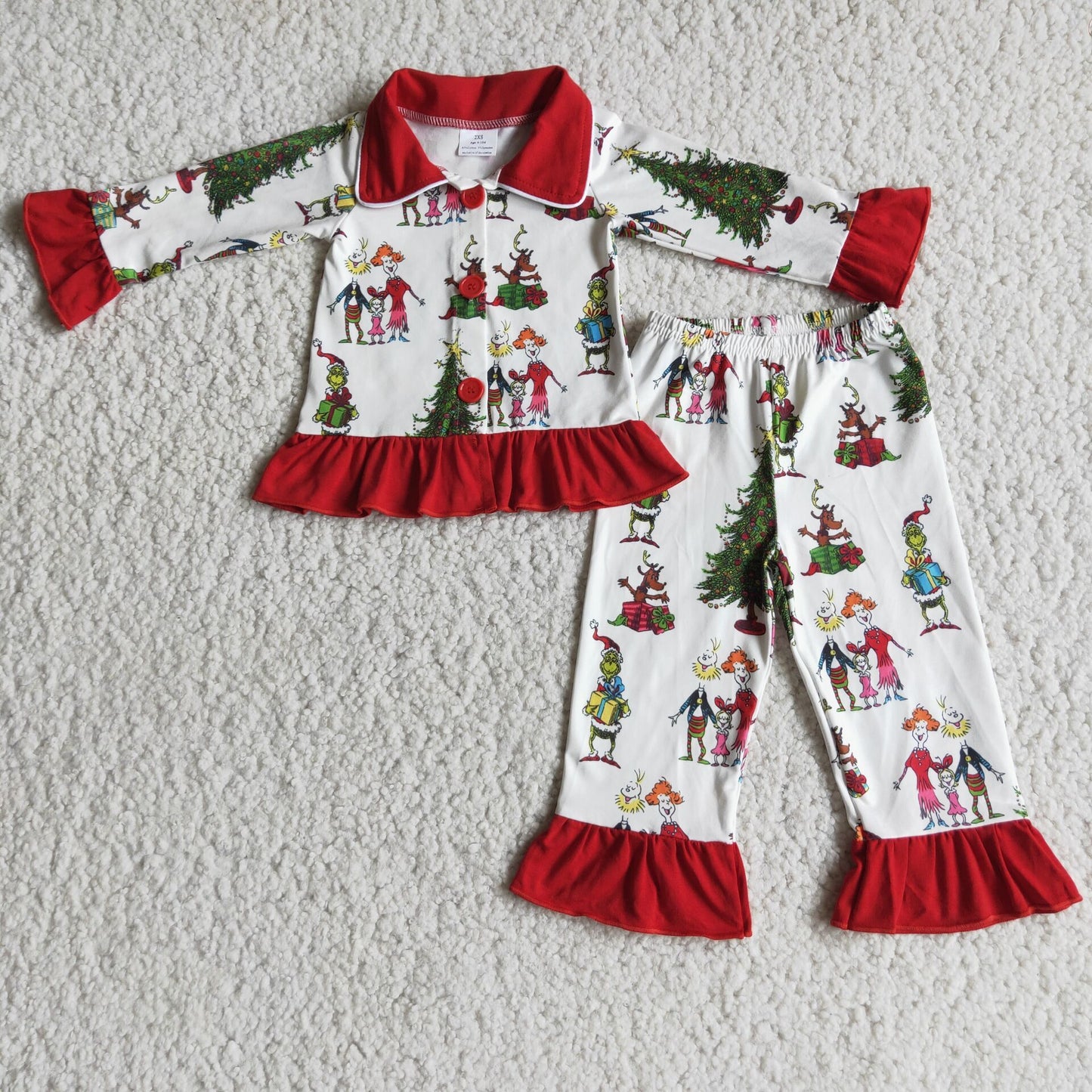 Christmas girl Boutique Pajamas