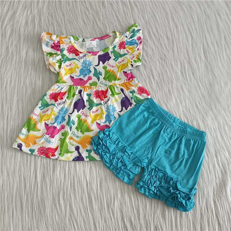 Summer Dinosaur Girl’s set
