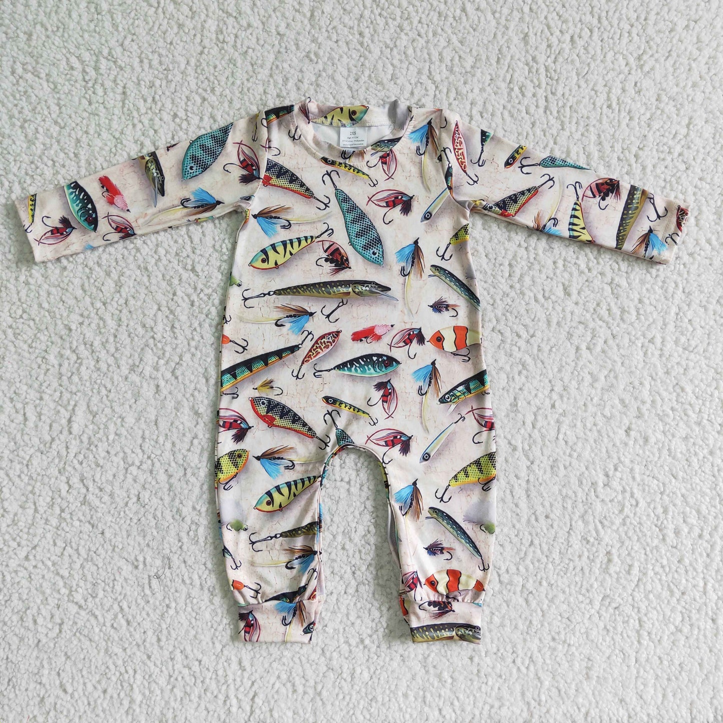 Boy Fish Baby Romper