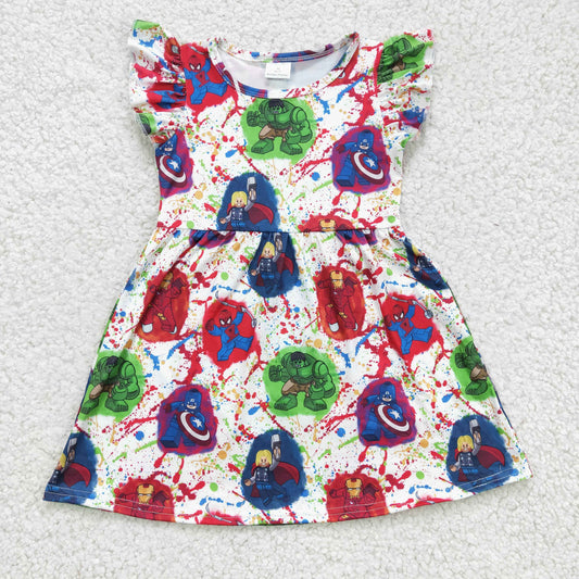 Cartoon Girls Dress