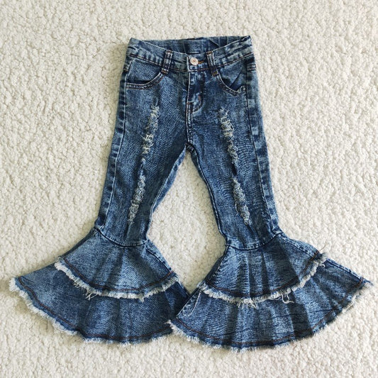 jeans Distressed bell Pants