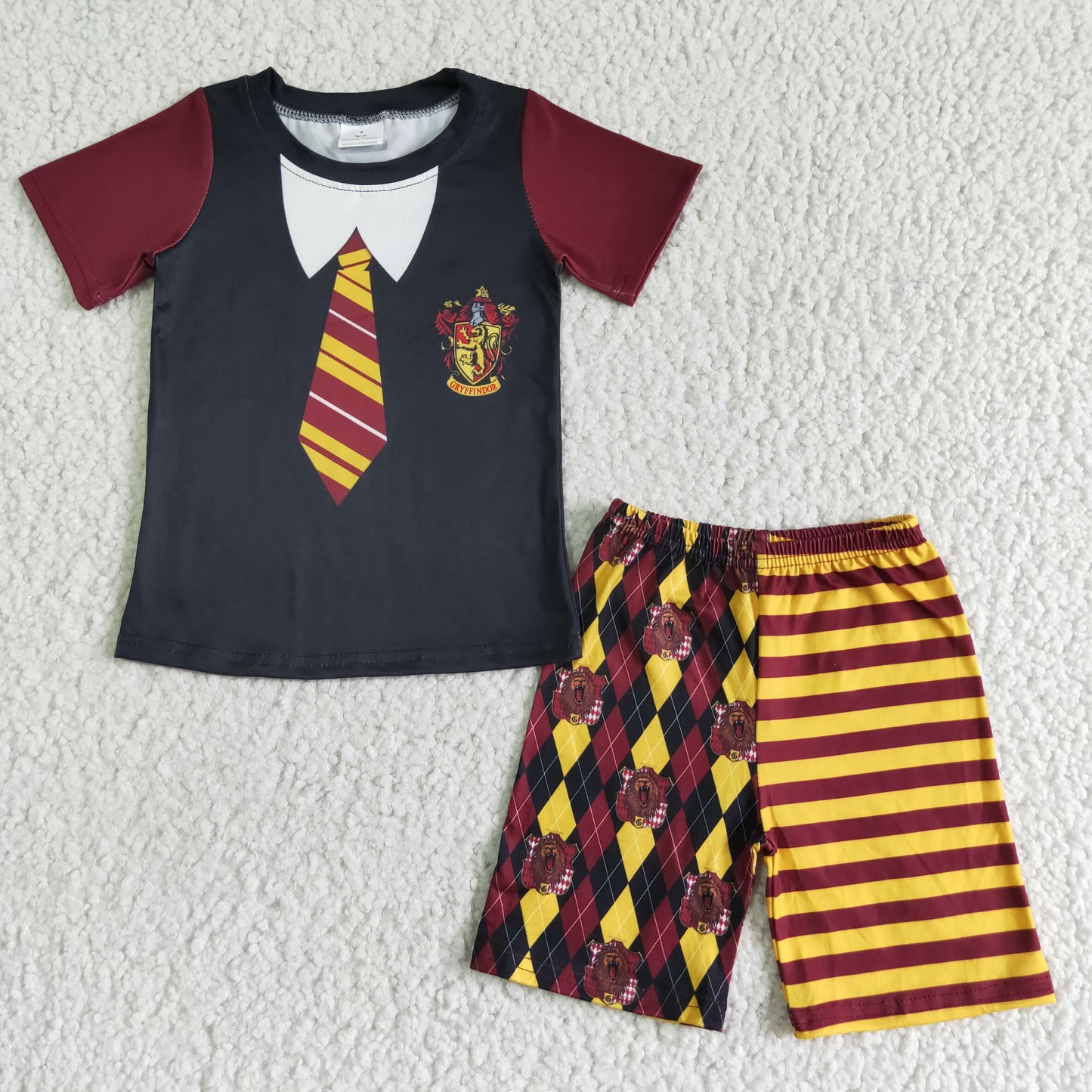 Boy Black Summer Set