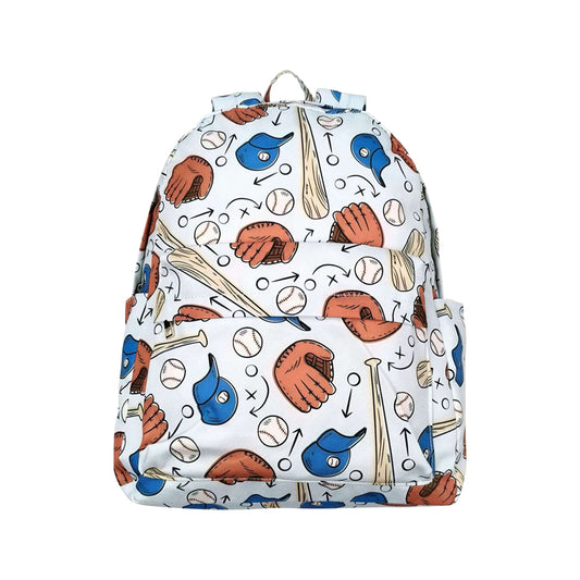 Baseball Print BACKPACK