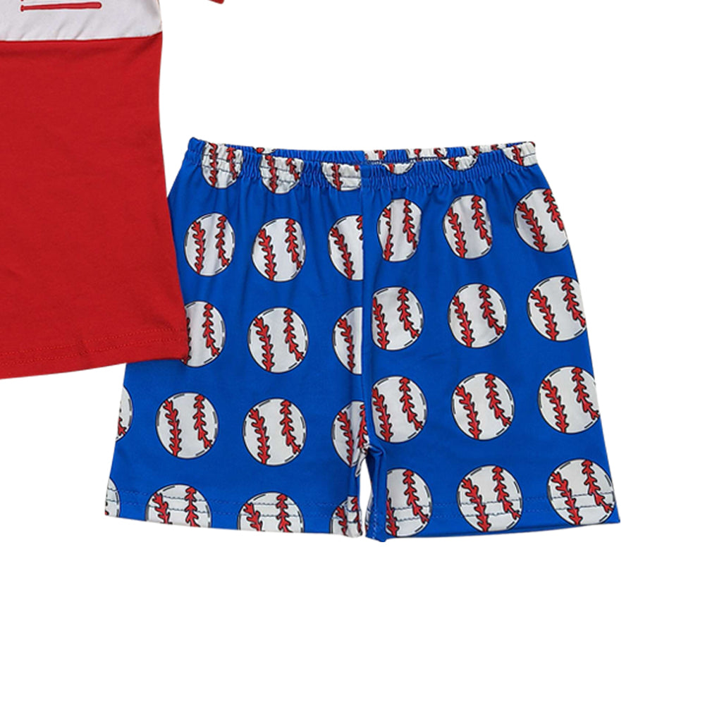 July of 4th flag print boy set