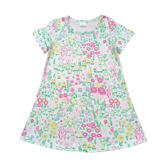 flower print Girls Dress