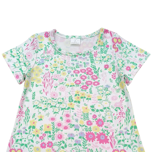 flower print Girls Dress