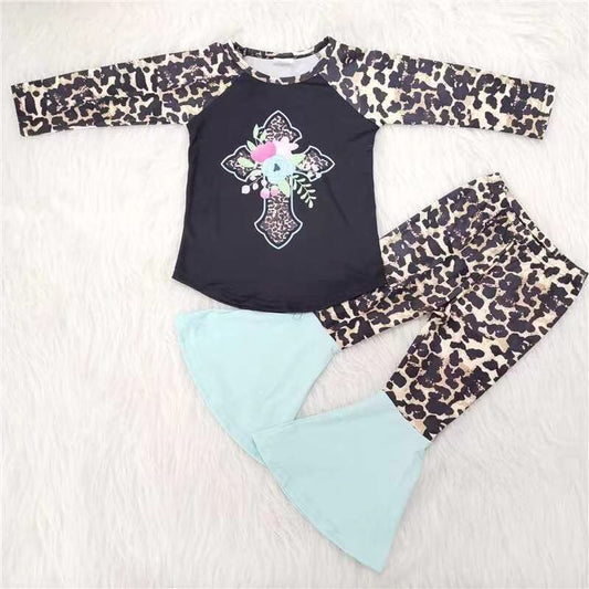 Leopard Cross girls Set