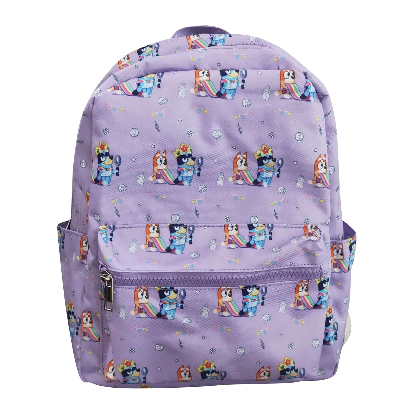 Purple Cartoon Print BACKPACK