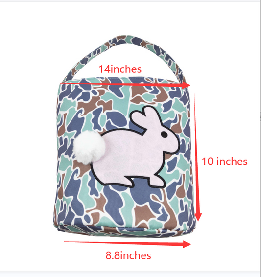 Easter Camo Bunny Bag