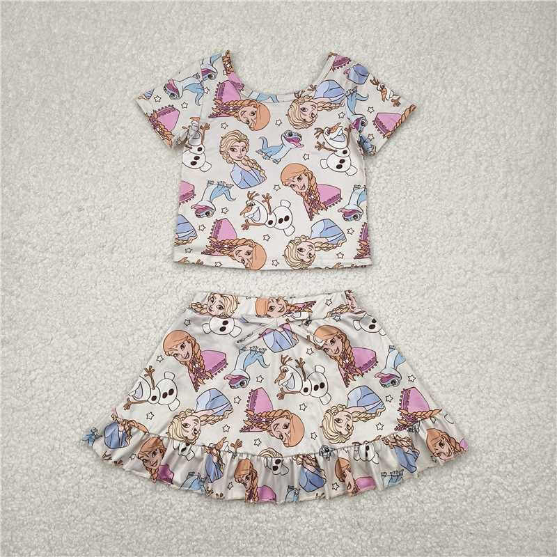Cartoon Shorts Girls Skort Outfits GSD2358