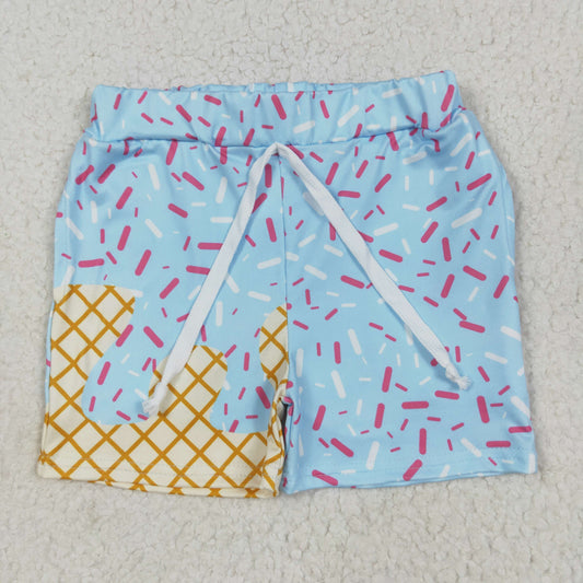 Blue ice scream sprinkle Kids ShortSS0609