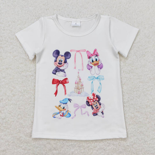 Cartoon Short girls Shirt