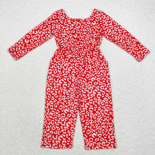 Leopard print Girls Jumpsuit