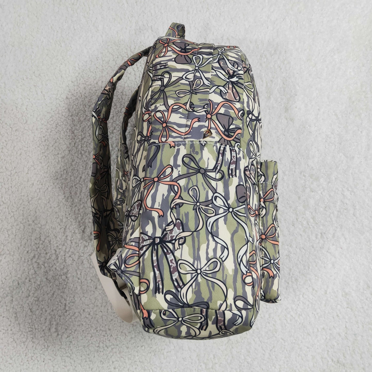 Camo Bow Cartoon BACKPACK BA0394