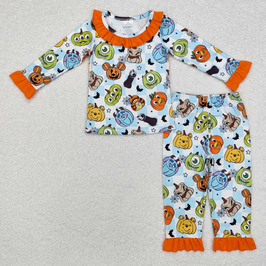 Halloween pumpkin cartoon Pajamas