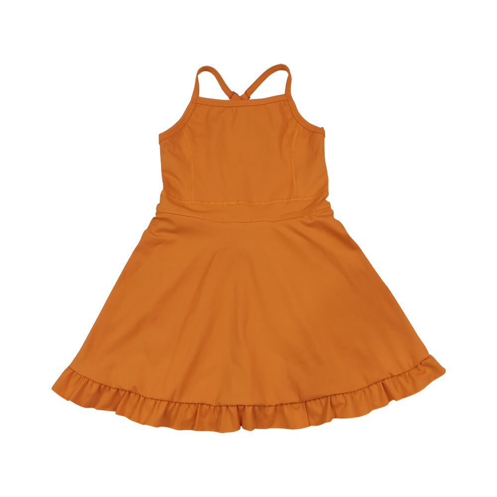 Orange Athletic Tennis DRESS S0780