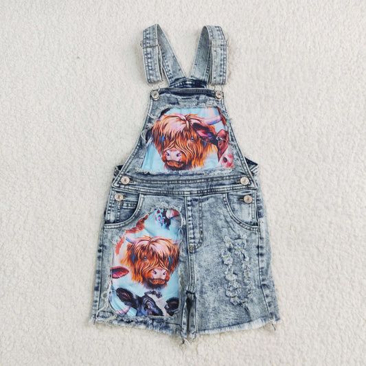 cattle print Girls Jeans