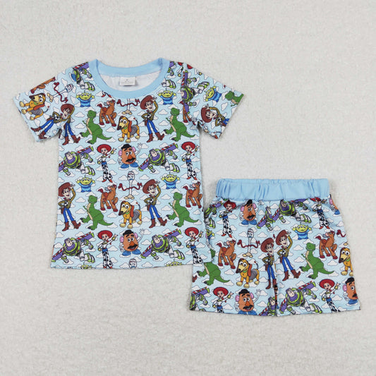 blue cartoon Summer Set