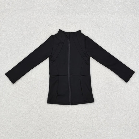 Black sports coat tops