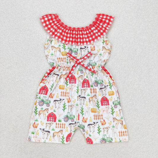 red farm Girls Jumpsuit