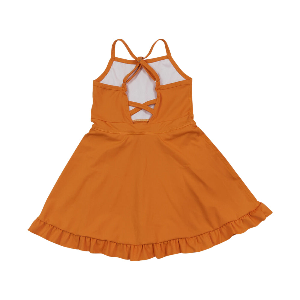 Orange Athletic Tennis DRESS S0780