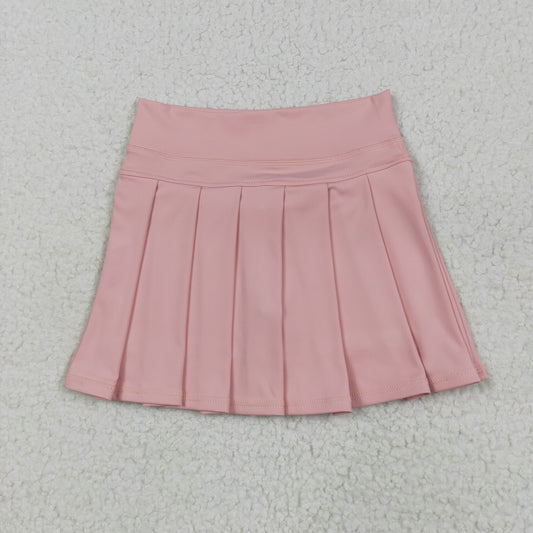 coral solid Kids yoga Short GLK0078