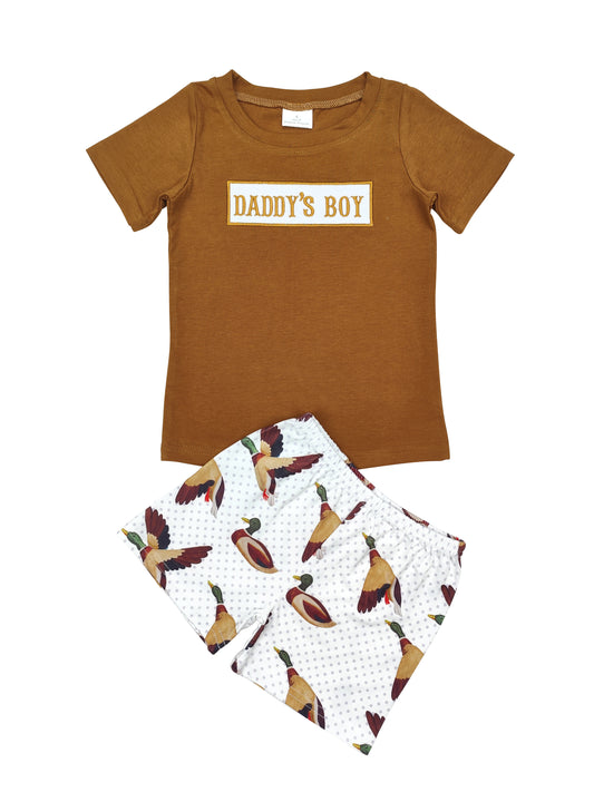 duck embroidery set Boy Set （us warehouse）