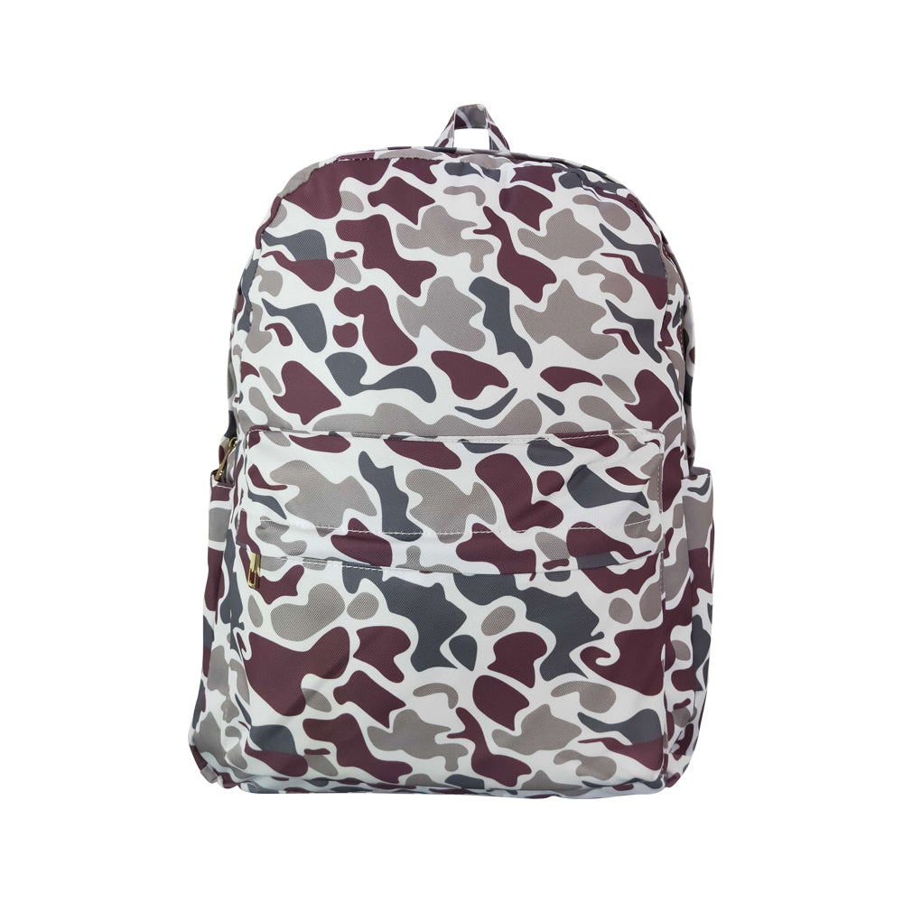 Camo Print BACKPACK