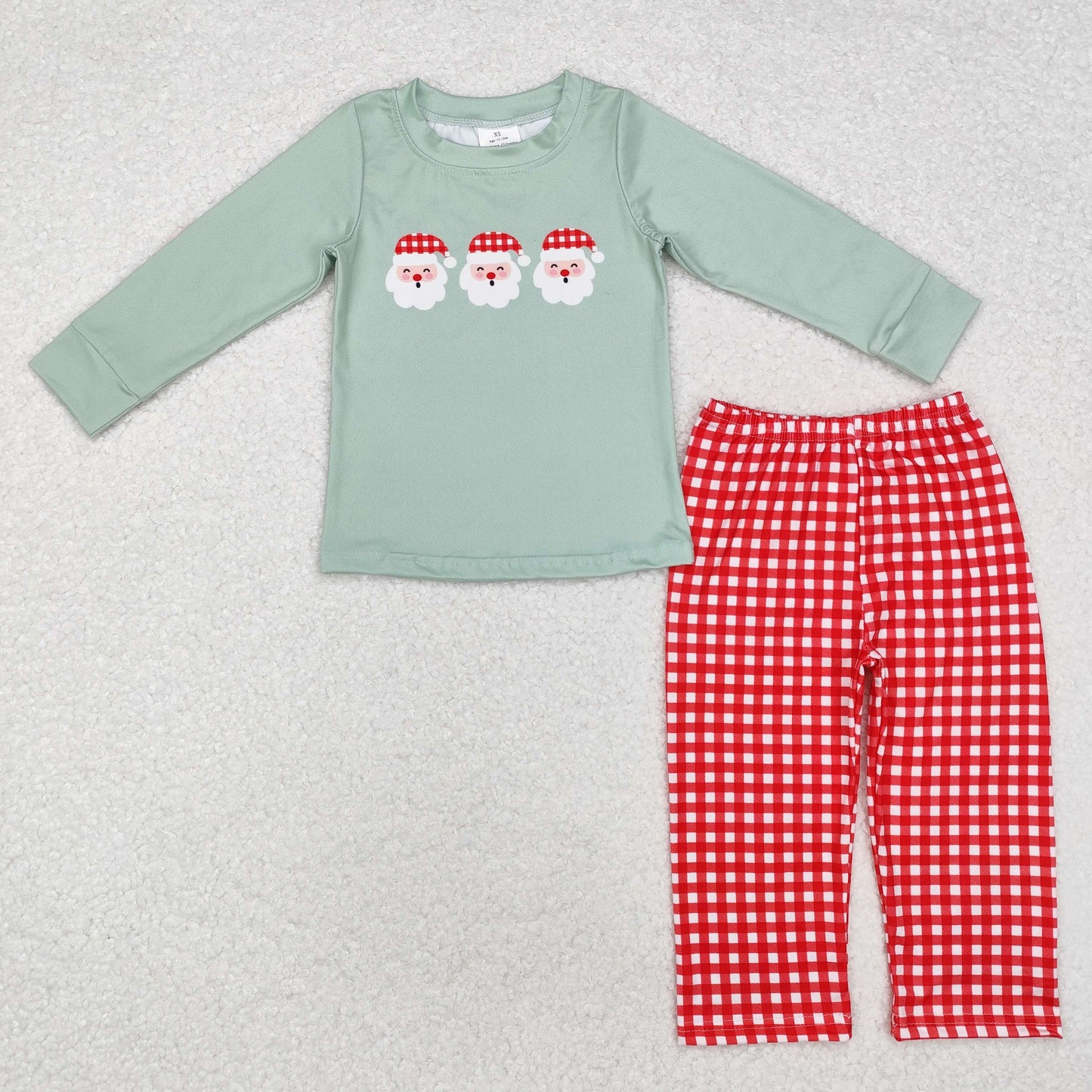 Christmas santa Pants Boys Set