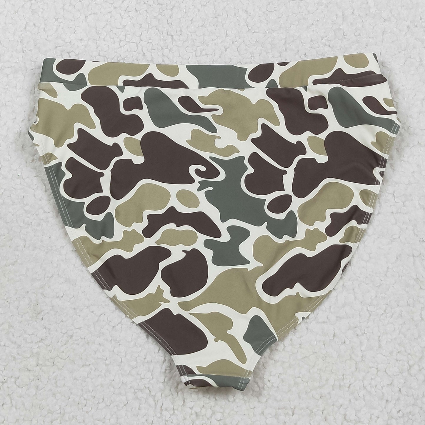 Green camo Swimsuit for women S0569