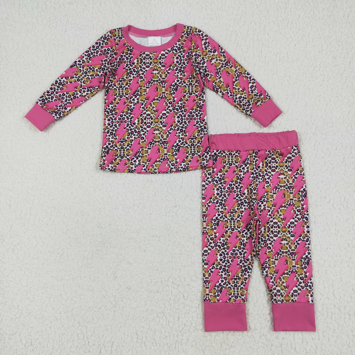 leopard hot pink lighting  floral Paj GLP2393