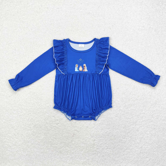 Blue Print Baby Romper