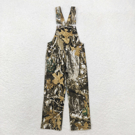 Green Camo overall Jeans