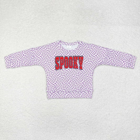 Halloween purple Long Sleeve Shirt