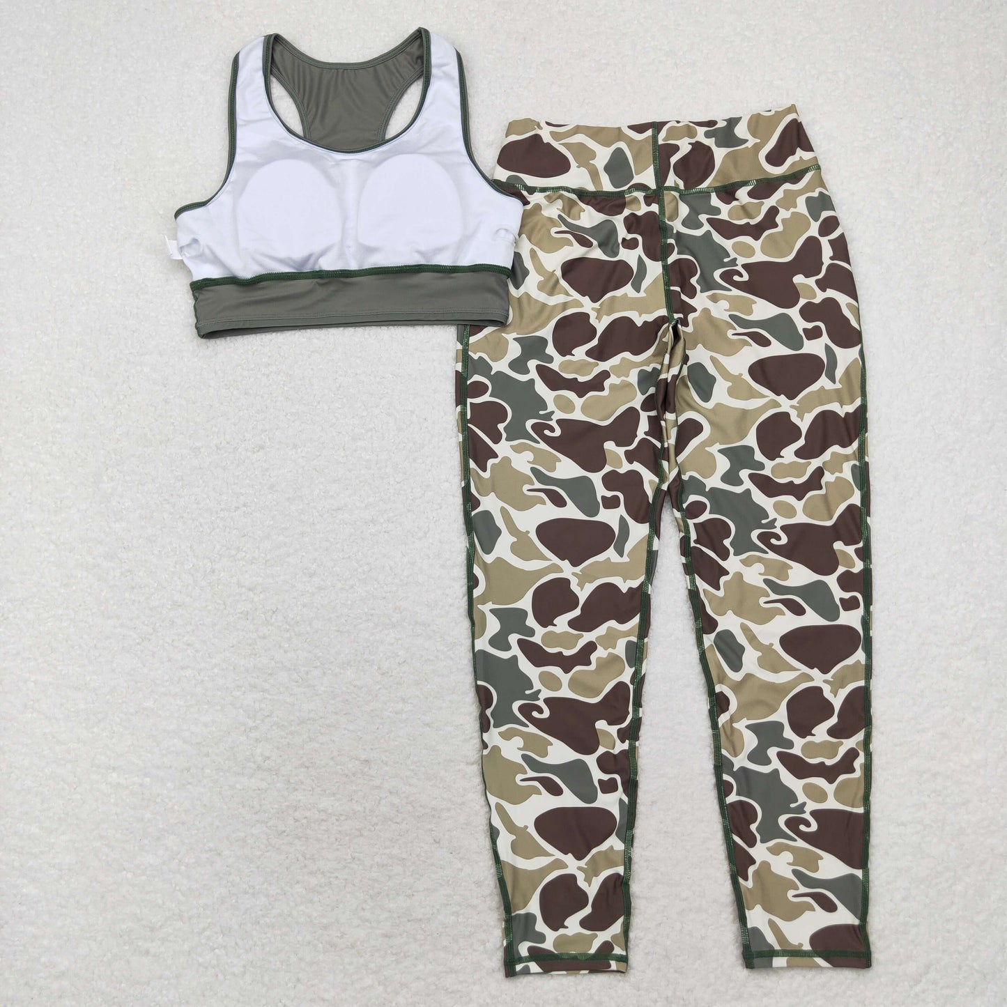Camo Adults woman Yoga