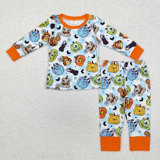 Halloween pumpkin Cartoon Pajamas