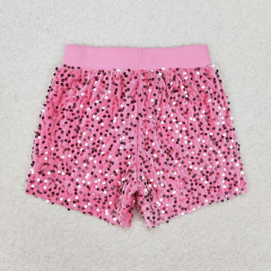 Pink Sequins Short