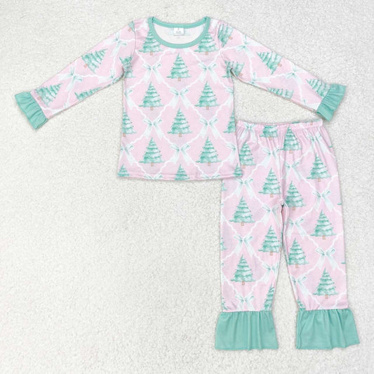 Christmas pink Tree Pajamas