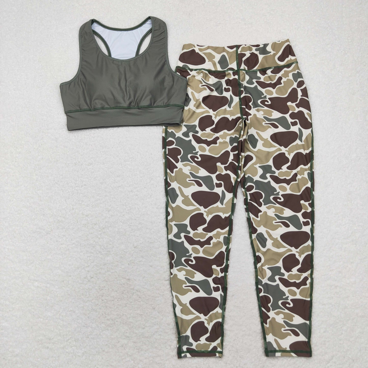 Camo Adults woman Yoga