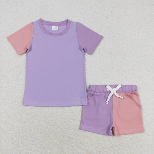 Purple print Girls set