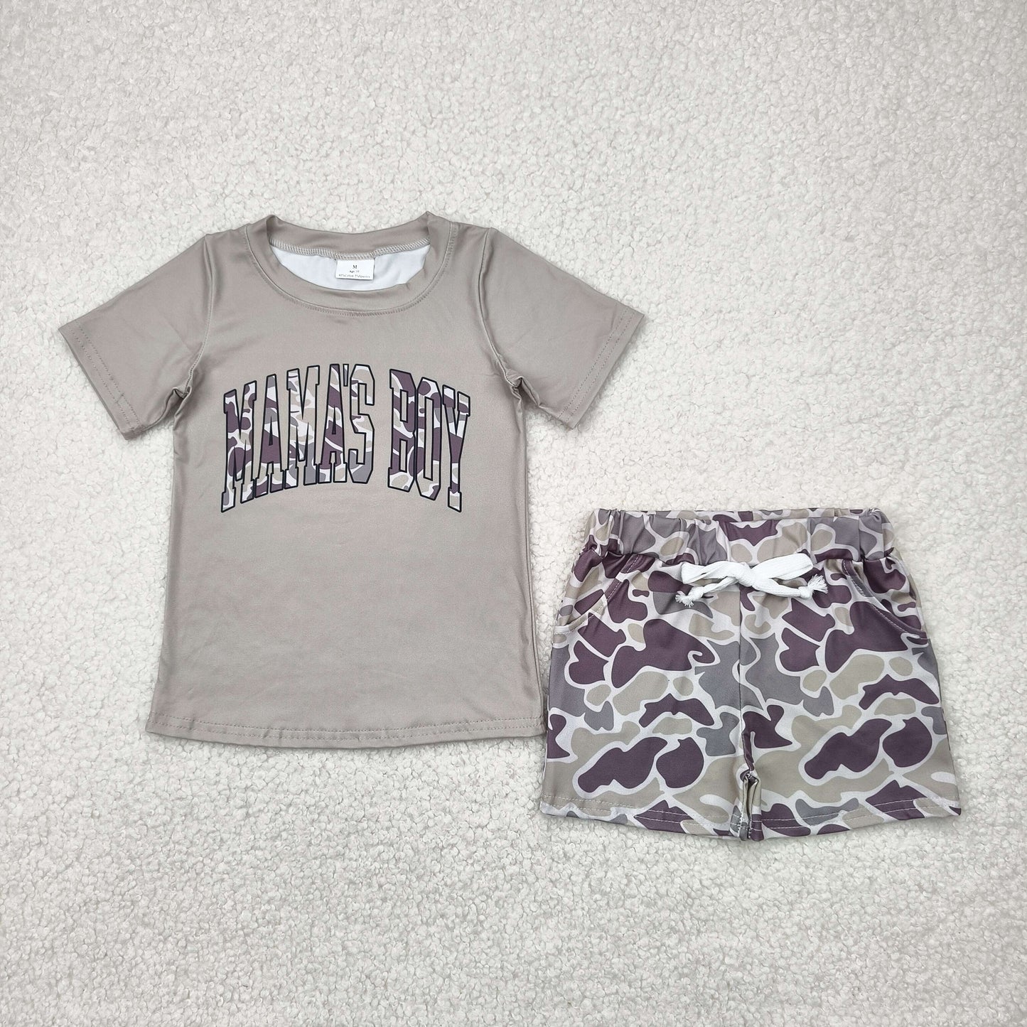 camo mama's boy Set