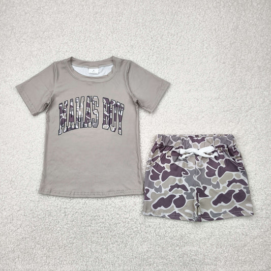camo mama's boy Set