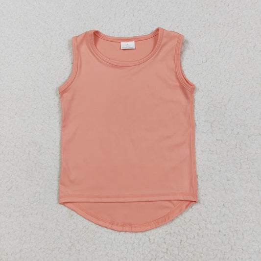 Orange girl yoga vest GT0984