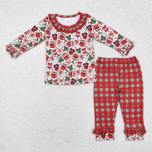 Christmas Red Santa Girls Set